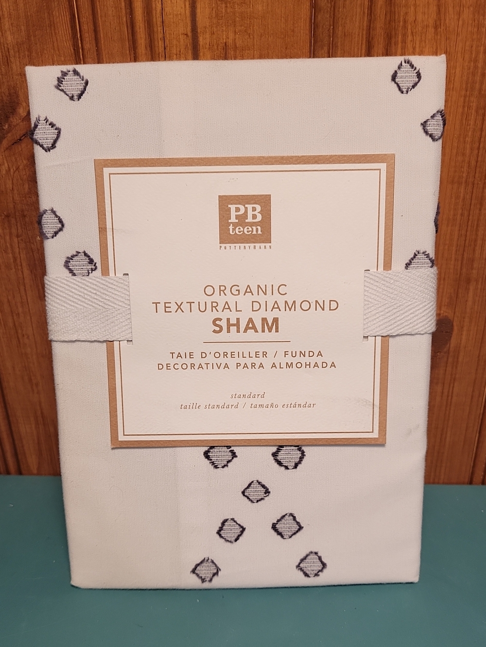 Pottery Barn Teen Sham Organic